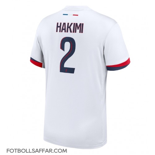 Paris Saint-Germain Achraf Hakimi #2 Bortatröja 2024-25 Kortärmad